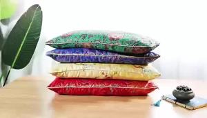 หมอนช่วยการนอนหลับช่วยบรรเทาอาการนอนไม่หลับหมอนรองคอ เปลือกบัควีท สมุนไพรสมุนไพรจีนลาเวนเดอร์ หมอนยาระดับไฮเอนด์สำหรับการนอนหลับ