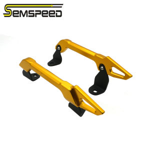 SEMSPEED Motorcycle Rear Grab Bars Passenger Seat Grab Rail Handle Mount Bracket For Honda ADV350 ADV 350 2022-2026