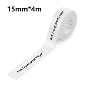 LIOTOG P12 Mini Protable Label Thermal Printer Bluetooth Wireless Label Printer with Label Sticker Wireless Bluetooth Portable Label Maker for Android/IOS Inkless