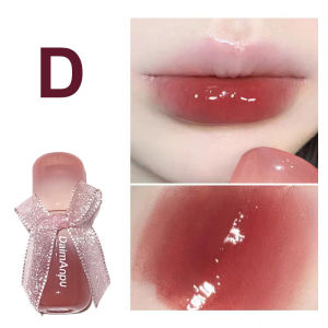 VEDO 💕COD Lip Glaze Wajah Bercermin Bening Lip Gloss Jelly Kaca Lipstik Pemutih Tahan Lama