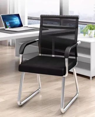 Free assemble - Home Office Chair Mesh Ergonomic Typist Office chairs Dormitory Seat Long-Sitting Computer Chair Mesh Chair Office Chair Waist Support Ergonomic Computer Study Simple Mesh