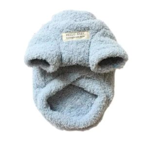 XIJIBAN Plush Dog Sweater Winter Warm Soft Dog Clothes Chihuahua Teddy Puppy Coat Jacket for Small Dogs