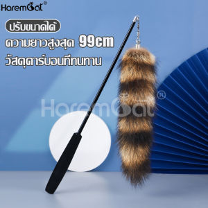 ของเล่นแมว ไม้ตกแมว ไม้ล่อแมว ไม้ตกแมวของเล่นแมว รุ่นหางพู่ ของเล่นสัตว์เลี้ยง ไม้ตกแมวแบบสปริง ไม้แหย่แมว สำหรับสัตว์เลี้ยง ยืดได้