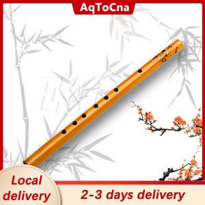 [COD] AqToCna Ship within 24 hours Traditional 6 Hole Bamboo Flute Clarinet Student Musical Instrument Wood AU