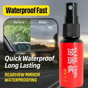 Super Water Repellent Glass Spray Instant Rain Repel Ideal for Auto Windows Rainproof Spray​