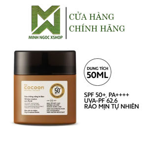 Sữa chống nắng bí đao quang phổ rộng SPF 50+ UVA-PF 62.6 Cocoon 50ML
