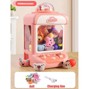 Claw machine childrens toy mini claw machine small home gashapon machine birthday gift for boys and girls educational toy