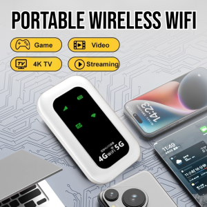 All-Network Portable WiFi 5G Wireless Pocket WiFi Pocket Router Mobile WiFi for Travel Local Abroad