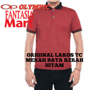 KAOS BERKERAH POLO LAKOS DEWASA ANEKA WARNA TC COTTON FUN CORNER DENGAN PAKING AMAN 4