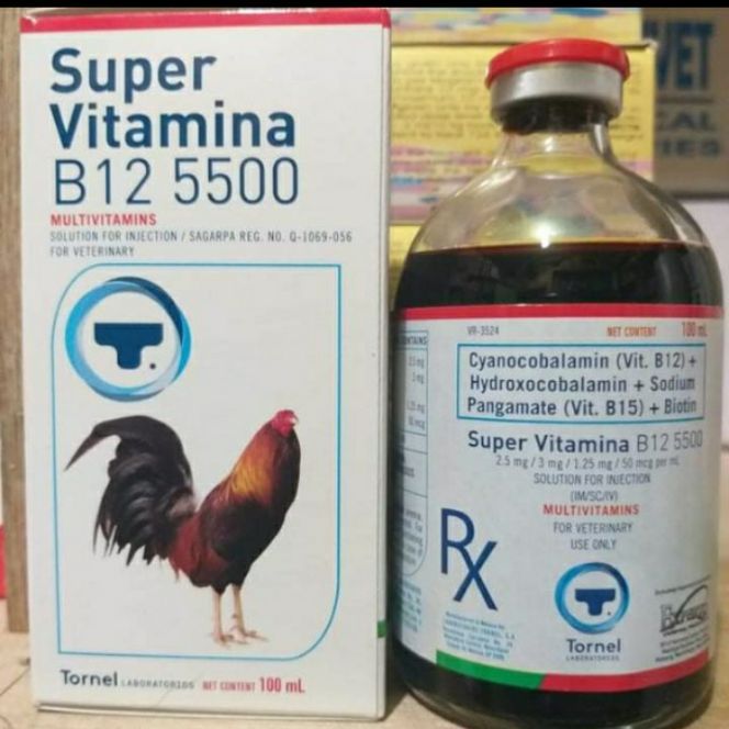 super vitamina b12 5500 injectable Vitamin B12 Side Effects main image 0