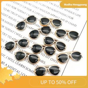Madha 12Pcs Dollhouse Miniature Simulation Sunglass Model Phone Case DIY Accessories