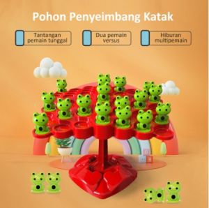 SNI Mainan Anak TREE FROG BALANCED Keseimbangan Pohon Katak Mainan Edukasi Anak (556-153)