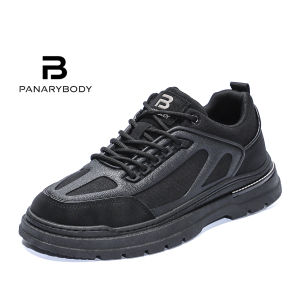 PANARYBODY Sepatu Kasual Pria Sneakers Cowok Model Polos Bahan Kuat Awet Simple New Arrival QN2109
