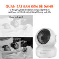 Camera wifi không dây camera mini 360 độ an ninh gia đình nhìn thấy mặt và biển số xe EZVIZ C6N(Full HD) trong nhà - Nhìn ban đêm, đàm thoại hai chiều, Báo động chuyển động thông minh egan. 