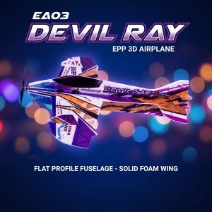 Ultra-Light 800mm 3D Aerobatic RC Foam Plane Kit Airframe Only DIY Hobby Model for 4D Sports Flying