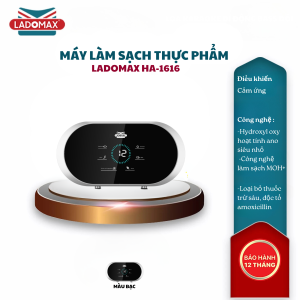 Máy làm sạch thưc phẩm Hyroxyl Ladomax HA-1616