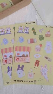 Sticker Happy Time - nhãn dán IVI IKO (9x13cm) | STK2