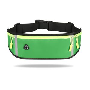 Sports running phone case waist bag ladies waterproof comfortable cycling running bag safety reflective belt sports belt