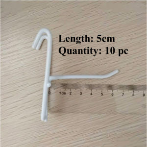 10pcs Screen Hook Coated Wire Hook Store Screen Hanging Sachet Rack Wire Rack Shop Home Organizers