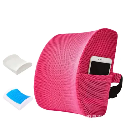 Bantal Sokongan Lumbar/Lumbar Support | Back Support Cushion for Chair & Car | Back Pain Support
