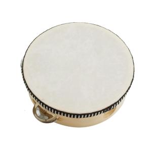 Tambourine cầm tay trống hàng đơn jingles Tambourines với chuông kim loại trống tay bộ gõ cho người lớn Nhà thờ bên