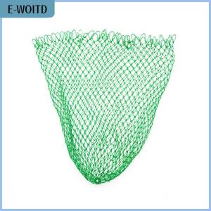 【E-WOITD】 Nylon Fishing Net Small Mesh Length Catch Release Fish Friendly Compact Fold Lakes Rivers Boat Outdoor