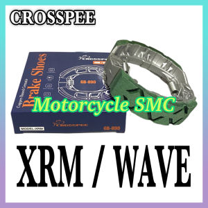 Set Motorcycle Brake Shoe : XRM 110/125 WAVE 100/110/125 DASH TRINITY CG125 SHOGUN C100N JET100/BONUS SMASH 110/125 CS90