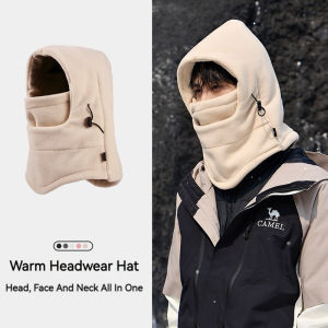 Camel Crown Balaclava Thermal Headgear Omni-Directional Cold and Windproof Ski Scarf One-Piece Hat