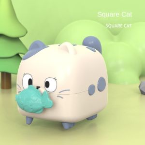 IPIE2 สัตว์สัตว์สัตว์ ของเล่นลานนาฬิกา การปีนเขา เชือกดึงดึง ของเล่นไขลาน ของเล่นเด็กสำหรับการคลาน ตลกๆ แบบจำลองกลไกนาฬิกา การฝึกอบรมการ