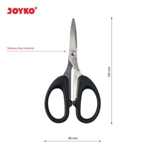 Gunting JOYKO Scissors Kertas Karton Kain Tajam Stainless Steel