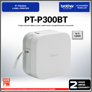 Brother Label Maker Printer P-Touch PT-P300BT | Bluetooth | Max 12mm