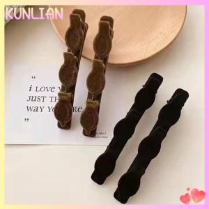 [KUNLIAN] Trán đàn bện tóc Clip phụ kiện mới rắn màu bện tóc clip nhỏ thơm tóc Clip cắt nhỏ tóc bangs Clip