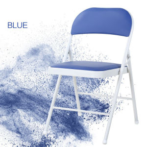 Free-installation Foldable Chair/ Waterproof Seat Foldable Chair/ Space-Saving Chair/ Conference Chair/ Folding Computer Chair/ Modern Simple Stool/Rainbow Culture