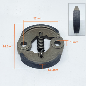 Original Clutch Lining Assembly for Grasscutter GX35 CX35 TD40 - Compatible Honda 4-Stroke & Kawasaki