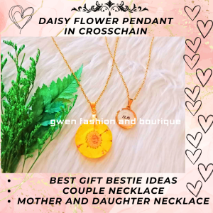 Gwen Stainless Steel Necklace Hypoallergenic Non Tarnish Personalize Fashion Pendants For Couple Friendship Kids Boys and Girls