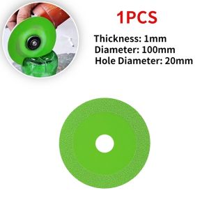 🔝 Original 【24 hours delivery】3pcs/100pcs Glass Cutting Disc 4inch 100mm Ultra-Thin Diamond Saw Blade Wheel Ceramic Marble Polishing Cutter Blade