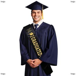 [COD] hegu 2025 Graduation Sash Class Of Graduation Congrate Grad Party Supply Graduation Party Decorations
