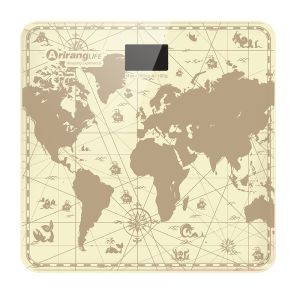 Cân điện tử sức khỏe Ariranglife Cân sức khỏe điện tử thông minh Mặt kính cường lực Tải trọng lên đến 180kg Bảo hành 6 tháng-Hàng Chính Hãng