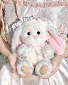An Droopy Ear Rabbit Doll Fabric Original Material Kit Handmade Fabric Doll Joint Dolls