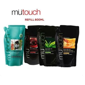 GLOBAL - MU TOUCH SHOWER CREAM REFILL 800ML BPOM - MU TOUCH REFILL SHOWER CREAM 800ML