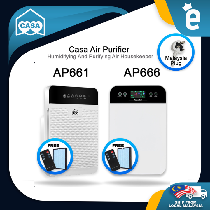 Casa Air Purifier HEPA Filter Negative Ion Formaldehyde Air Purifier