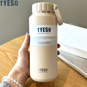 Tyeso Large Capacity Insulated Easy-Pull Cup Sport Water Bottle for Men and Women with Handle Portable Travel Mug Hydration2026