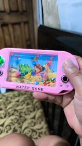 Handheld Cartoon Water Game Machine Fingertip Play Toys For Kids