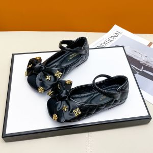 Rr♢Giày Búp Bê Da Đế Mềm Đính Nơ Kiểu r Thời Trang Xuân Thu Cho Bé Gái3/31