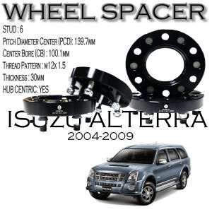 ERMETIQ WHEEL SPACER for ISUZU ALTERRA 2004-2009 6X139.7 100.1mm CB 30/35/50 THICKNESS ALUMINUM MATE