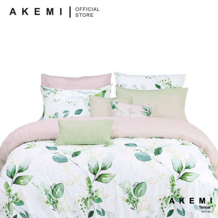 AKEMI TENCEL™ Touch Serenity Quilt Cover Set 850TC (Super Single/ Queen