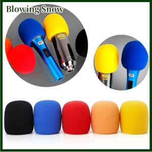 Blowing Đầy màu sắc cầm tay sân khấu Microphone kính chắn gió bọt xốp Karaoke âm thanh Bìa