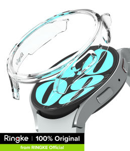Ringke Slim Case Compatible with Samsung Galaxy Watch 6 44mm Raised Bezel Frame Only Premium PC Hard Thin Cover for Galaxy Watch 6 44mm Accessory