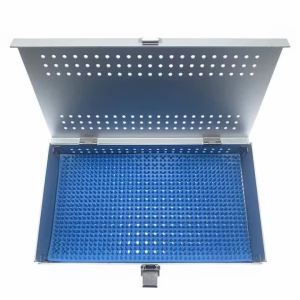 KITA 1pcs Sterilization Tray Disinfection Case Aluminium Alloy Surgical Instruments