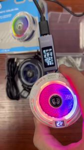 ตัวทำความเย็นมือถือ FS18 AI 30W คลิปหลังแม่เหล็ก ระบายความร้อนด้วยน้ำแข็ง จอแสดงผลดิจิตอล ไฟ RGB ตัวทำความเย็นสำหรับเล่นเกม ควบคุมอุณหภูมิ